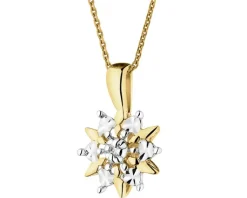 New Apart Zawieszka z żółtego złota z diamentem - 0,005 ct - próba 585