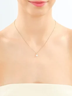New Apart Zawieszka z żółtego złota z diamentami - 0,25 ct - próba 585