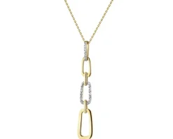 Apart Zawieszka z żółtego złota z diamentami - 0,02 ct - próba 585< Zawieszki