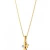 Apart Zawieszka z żółtego złota z diamentem - aniołek - 0,003 ct - próba 585< Zawieszki