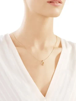 New Apart Zawieszka z żółtego złota z diamentem - 0,005 ct - próba 375