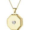 Apart Zawieszka z żółtego złota z diamentem - puzderko - 0,01 ct - próba 375< Zawieszki
