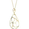 Apart Zawieszka z żółtego złota z diamentami - 0,04 ct - próba 585< Zawieszki