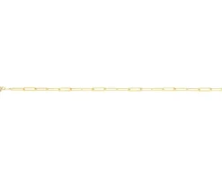 Online Apart Złota bransoletka - paper clip