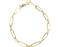 Sale Apart Złota bransoletka  - paper clip