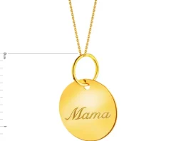 Discount Apart Złota zawieszka - mama