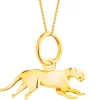 Sale Apart Złota zawieszka - puma