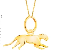Sale Apart Złota zawieszka - puma