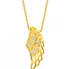 Online Apart Złota zawieszka - skrzydło