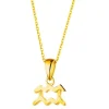 Sale Apart Złota zawieszka - Wodnik