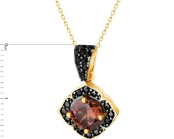 Apart Złota zawieszka z cyrkoniami< Zawieszki