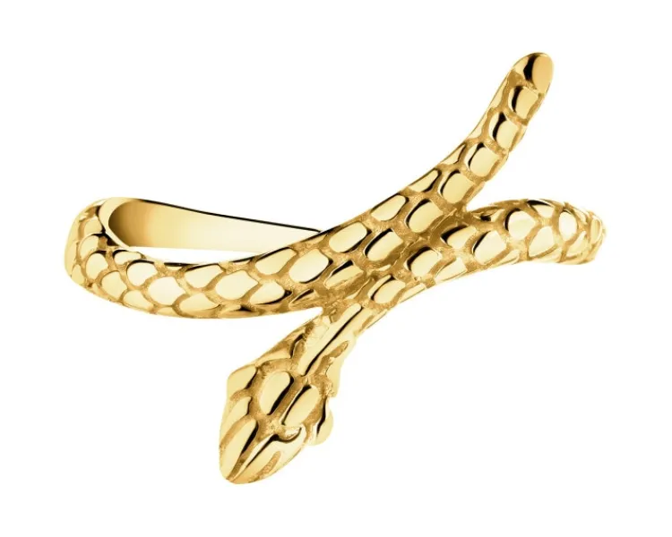 Apart Złoty pierścionek - wąż< Wszystkie